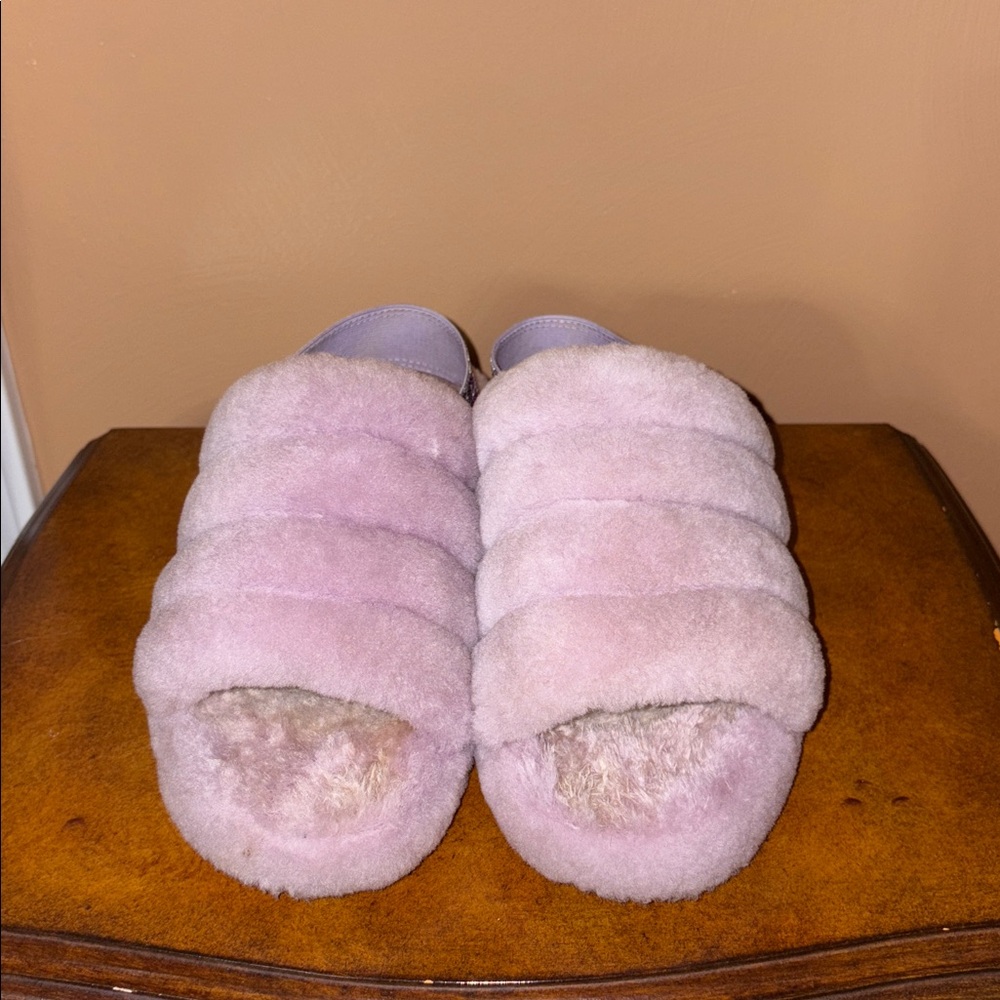 UGG Lilac Fluff Yeah slide